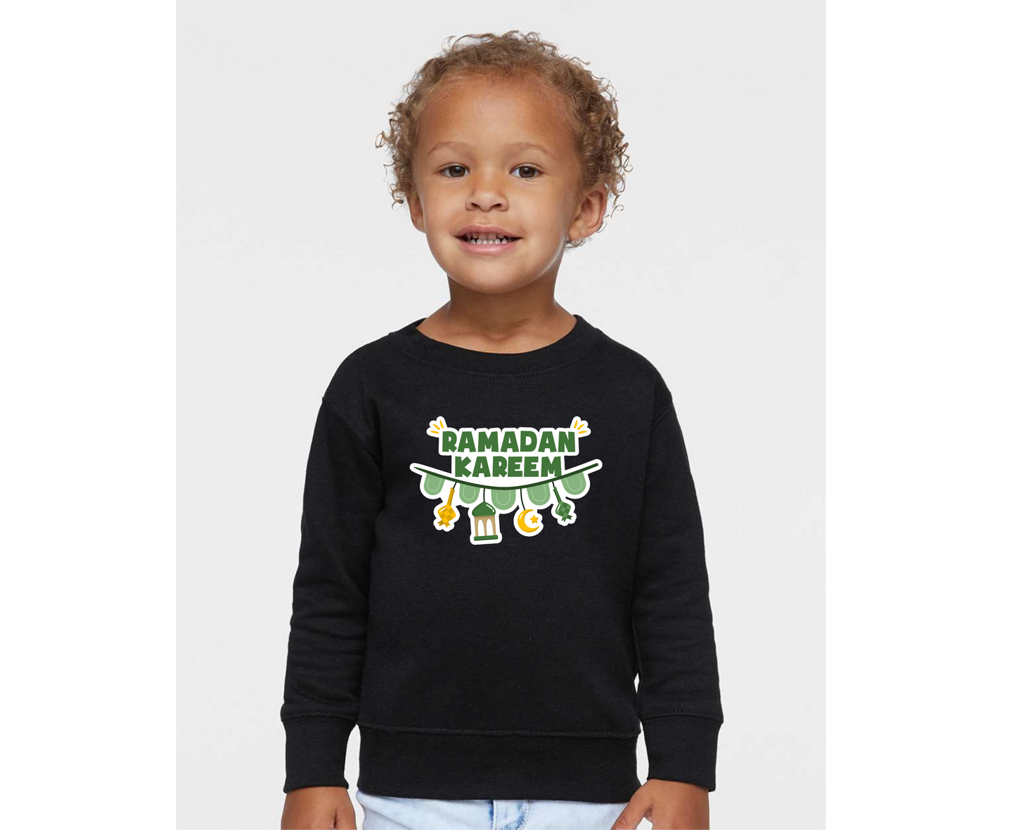 Ramadan Kareem Toddler Sweatshirt – Cozy & Festive Celebration Wear