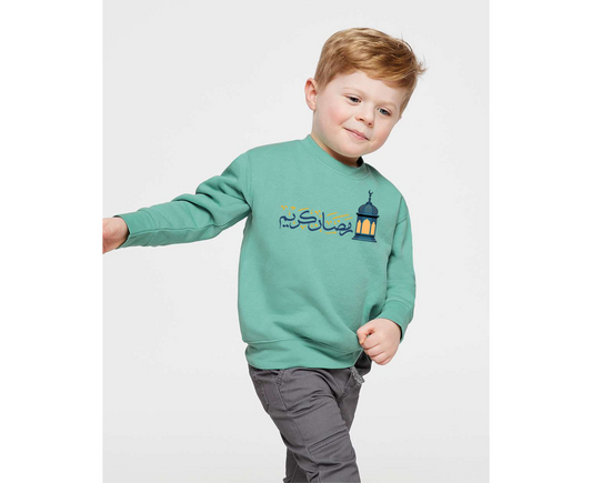 رمضان كريم Toddler Sweatshirt – Festive Ramadan Wear for Kids