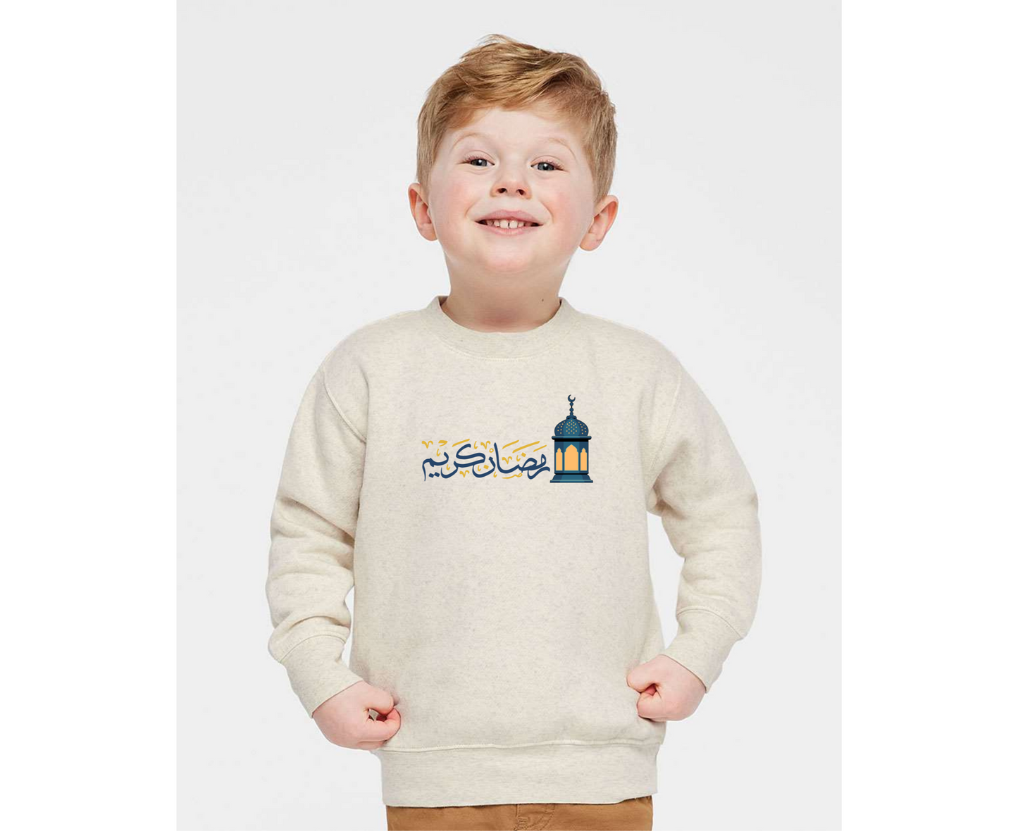 رمضان كريم Toddler Sweatshirt – Festive Ramadan Wear for Kids