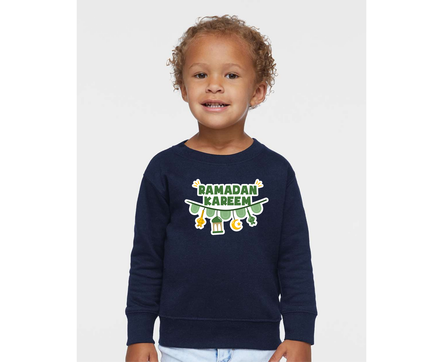 Ramadan Kareem Toddler Sweatshirt – Cozy & Festive Celebration Wear