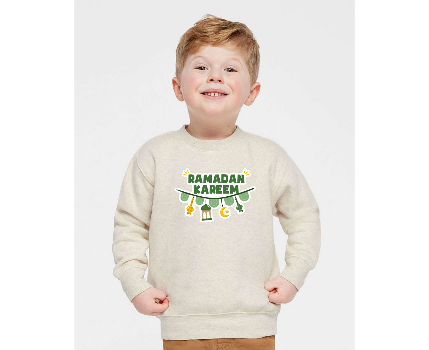 Ramadan Kareem Toddler Sweatshirt – Cozy & Festive Celebration Wear