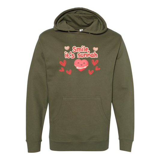 Smile It’s Sunnah Hoodie – Heartfelt & Faith-Inspired Comfort- Ramadan