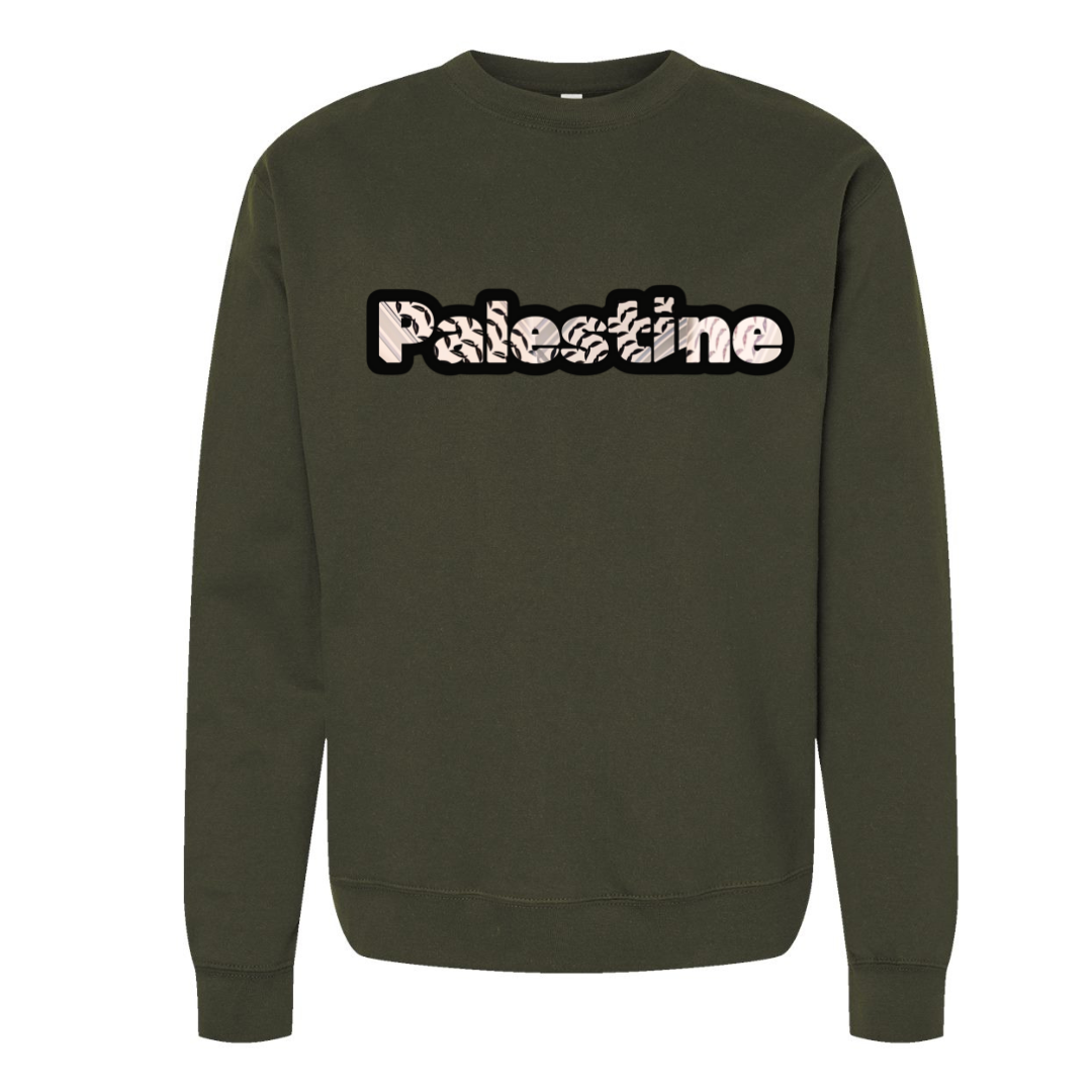 Palestine Name Sweatshirt Premium Quality فلسطين