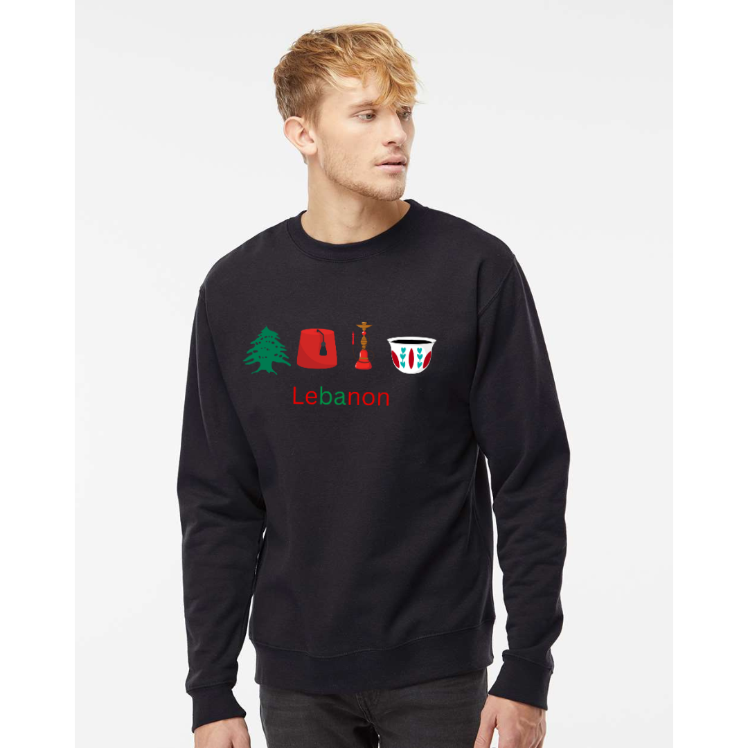 Lebanon Pride Sweatshirt– Show Your Lebanese Spirit