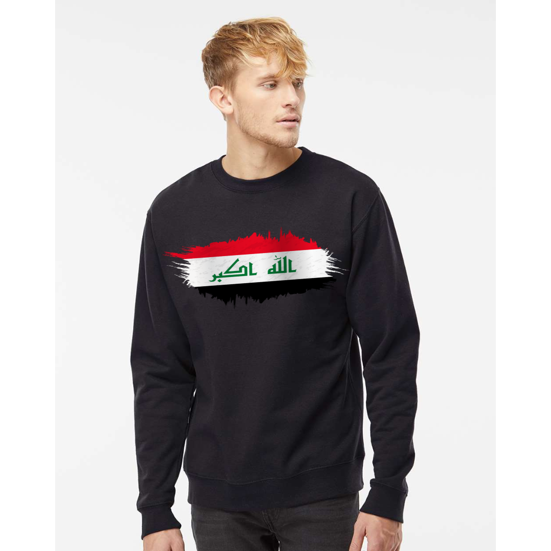 Iraq Flag Sweatshirt – Proudly Representing العراق