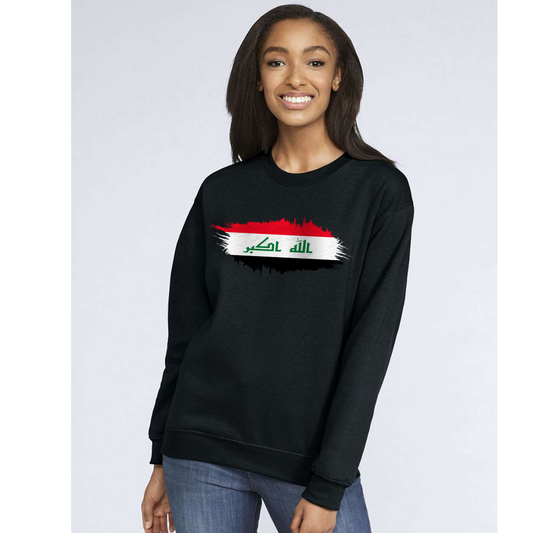 Iraq Flag Sweatshirt – Proudly Representing العراق