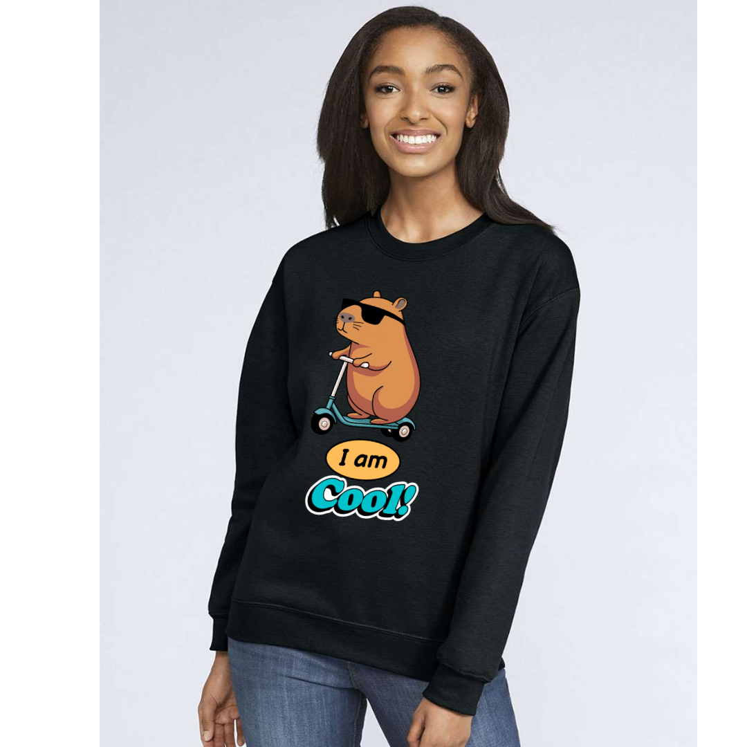 I'm Cool – Fun Graphic Sweatshirt for Funny Souls