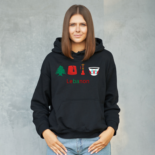 Lebanon Pride Hoodie – Show Your Lebanese Spirit