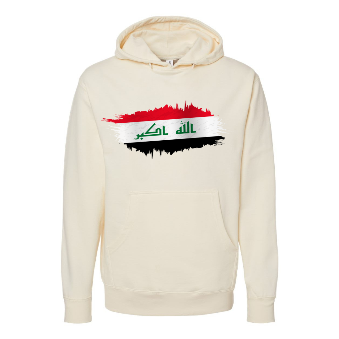 Iraq Flag Hoodie – Proudly Representing العراق