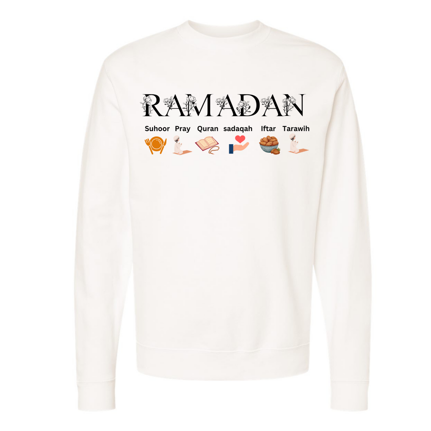 Ramadan Mode On Sweatshirt – Festive Islamic Faith Design