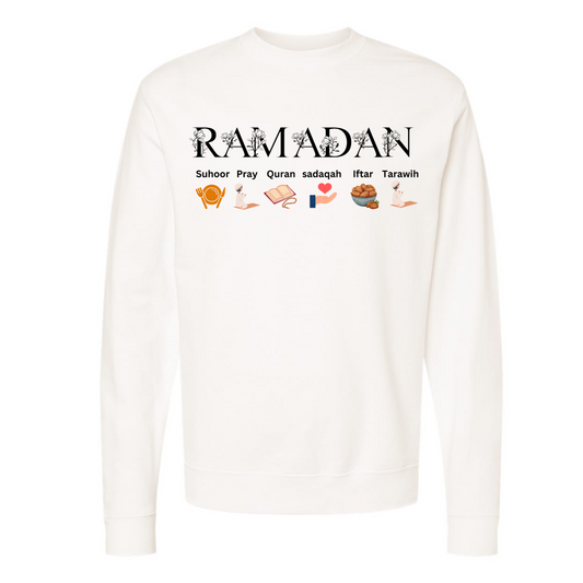 Ramadan Mode On Sweatshirt – Festive Islamic Faith Design