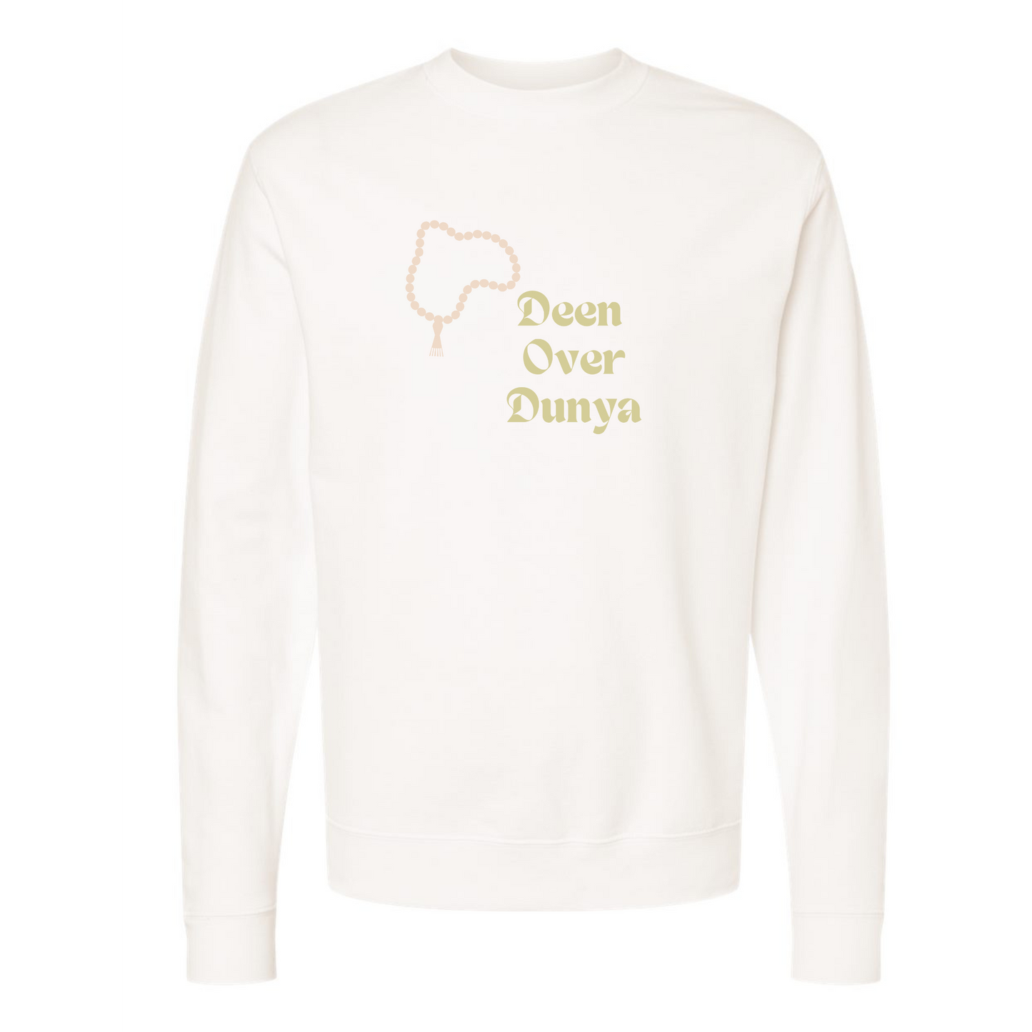 Deen Over Dunya Sweatshirt – Faith-Inspired & Stylish Comfort - Ramadan