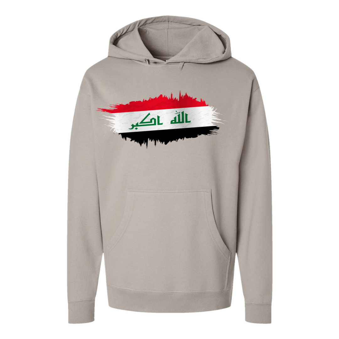 Iraq Flag Hoodie – Proudly Representing العراق