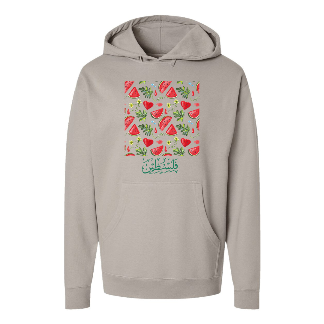 Watermelon Palestine Hoodie – Bold & Proud Statement