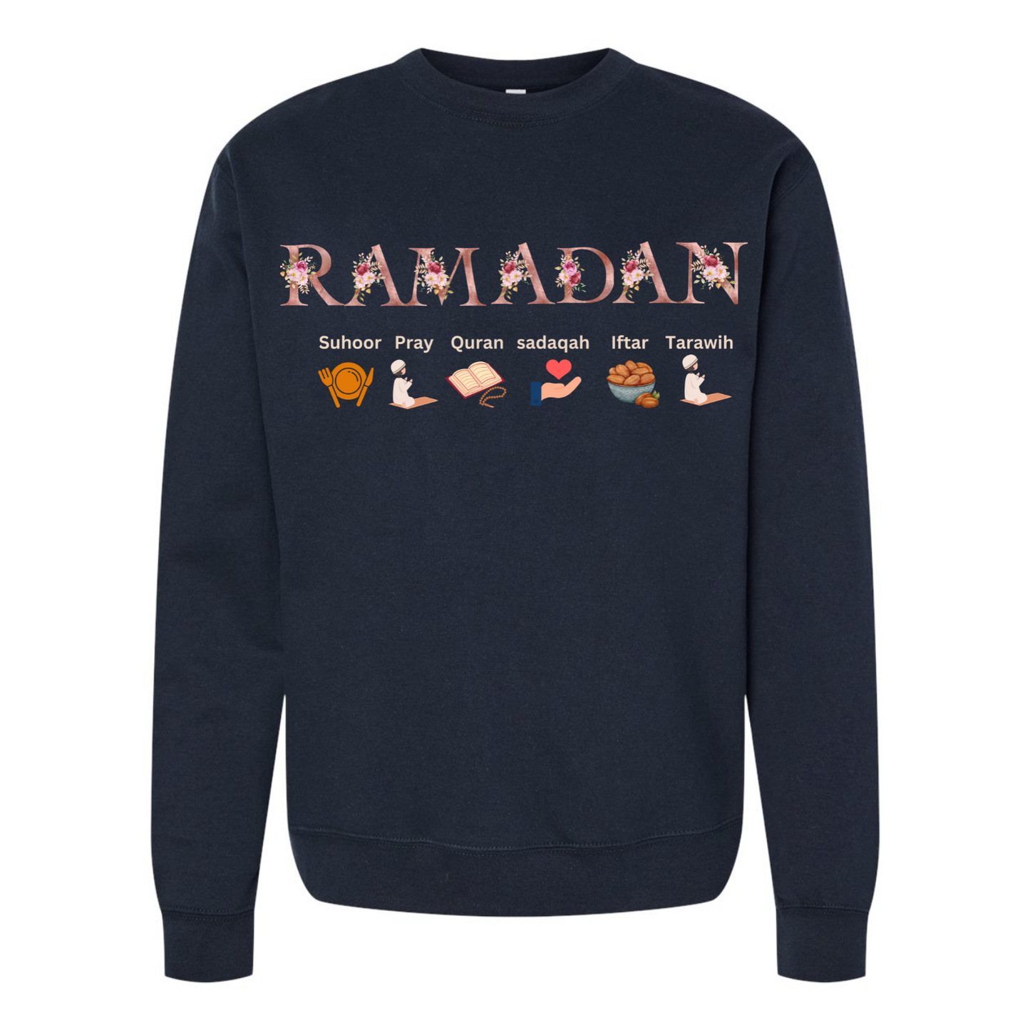 Ramadan Mode On Sweatshirt – Festive Islamic Faith Design