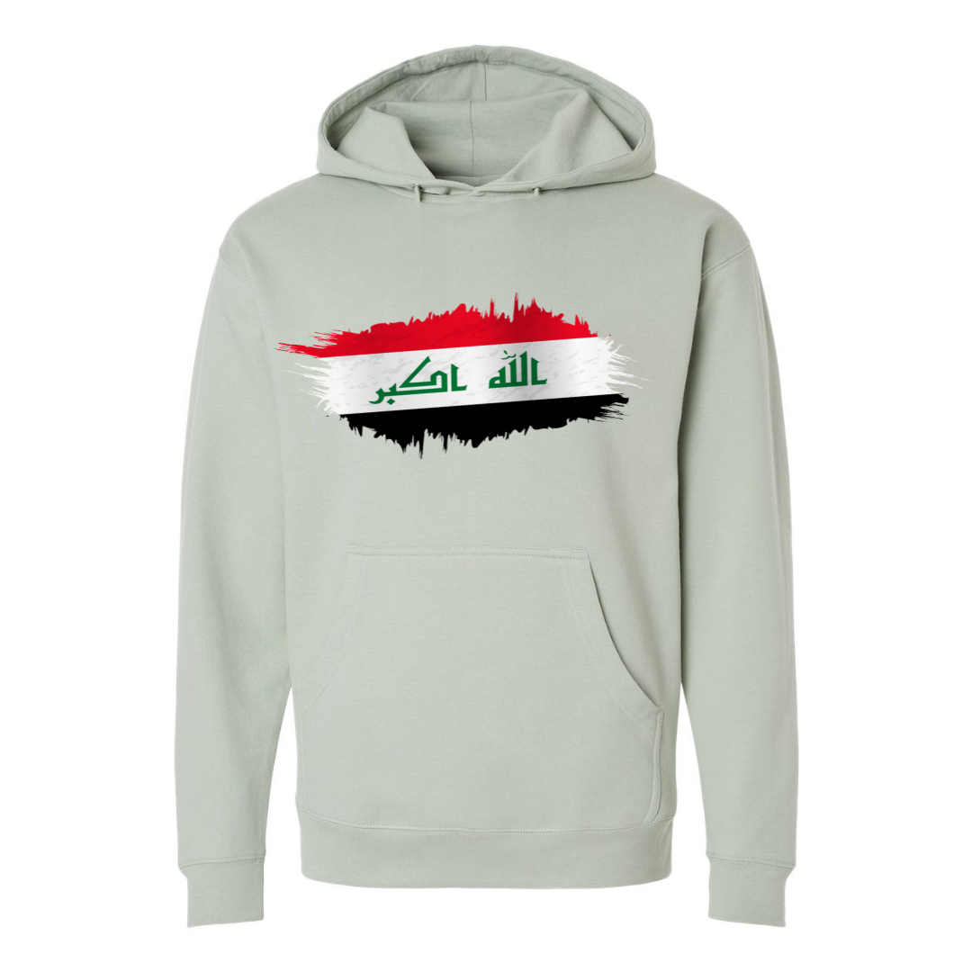 Iraq Flag Hoodie – Proudly Representing العراق