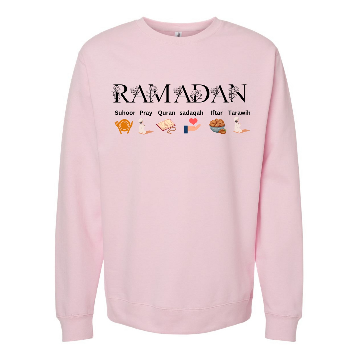 Ramadan Mode On Sweatshirt – Festive Islamic Faith Design