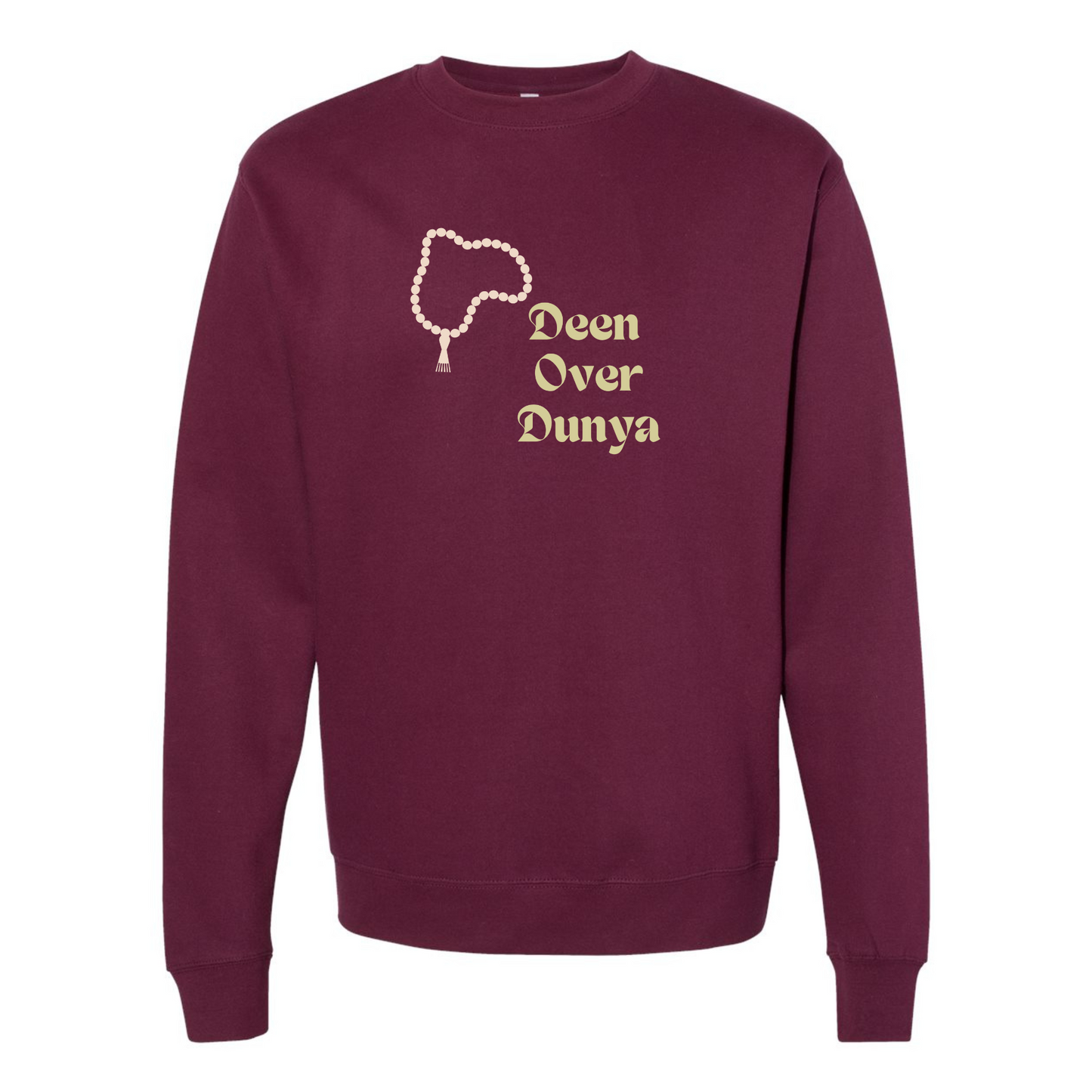 Deen Over Dunya Sweatshirt – Faith-Inspired & Stylish Comfort - Ramadan