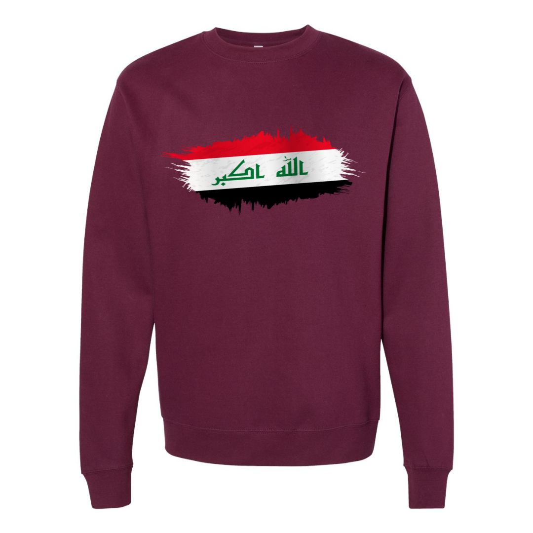 Iraq Flag Sweatshirt – Proudly Representing العراق