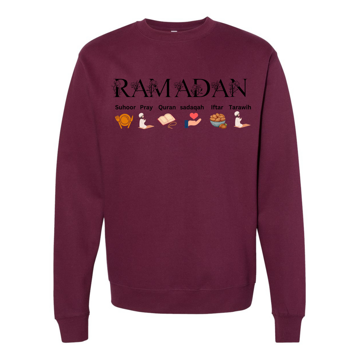 Ramadan Mode On Sweatshirt – Festive Islamic Faith Design